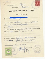 FISCAUX ITALIE TIMBRE COMMUNAL PIGNA 10 LIRE VERT 1963 - Ohne Zuordnung