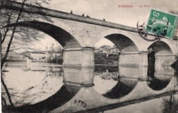 CPA   81  VIELMUR---LE PONT.---1910 - Vielmur Sur Agout