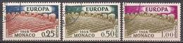 Monaco  (1962)  Mi.Nr.  695 - 697  Gest. / Used  (5ae39)  EUROPA - Used Stamps