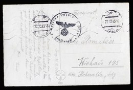 A5787) Böhmen & Mähren Feldpostkarte Prag 22.12.43 Reservelazarett - Briefe U. Dokumente