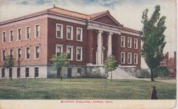 19 : 1 / 303. -  BUCHTEL. COLLÈGE  -AKRON  - OHIO. - Akron