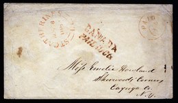 A5796) Canada Kanada Cover St. Catherines 08/08/1852 To Queenston - Briefe U. Dokumente