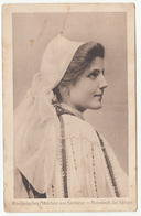 Romanian Girl From Săliște Old Postcard Unused B190110 - Vestuarios