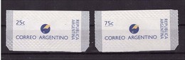 Argentinien 2295 + 2296 I Mit Einpressungen 1996 Freimarken Postfrisch Sk - Neufs