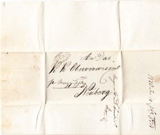 1834 Faltbrief Aus Güns Nach Neuberg - ...-1850 Prephilately