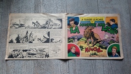 à Travers Le Monde N°43 Montagne Aux Lions  As Du Ciel Dessins Gal Limat Récit Complet Bande Dessinée 1951 - Collections