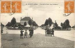 18 - Argent - Place De La Gare - Les 3 Avenues - Argent-sur-Sauldre