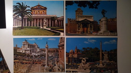 Roma - Lotto Di 7 Cartoline - Piazze E Monumenti - Non Viaggiate - Colecciones & Lotes