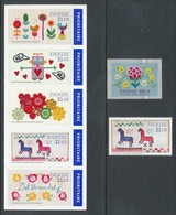 Sweden 2019. Facit # 3274-3279. The Power Of Handicrafts. Set Of 7 (see Description). MNH (**) - Unused Stamps