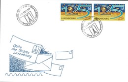 1999 Philafrance, Paire 125 Ans Union Postale Universelle, Cachet Spécial, Michel:1478 16F 2Scans - Storia Postale