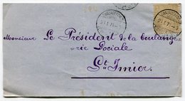 RC 11340 SUISSE 1874 - 2c TARIF IMPRIMÉ DE LA CHAUXDEFONDS POUR ST IMIER BOULANGERIE PRIX COURANT DES FARINES - Storia Postale