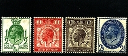 GREAT BRITAIN - 1929  PUC  SET  MINT - Unused Stamps