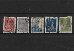 Russie Lot 1923 Non Dent O. - Used Stamps