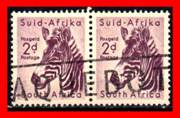 SUID AFRICA 2 SELLOS AÑO 1954 - Dienstzegels