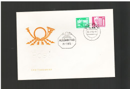 Germania Est-ddr 1973 Fdc  AUFBAU IN DER DDR - 1971-1980