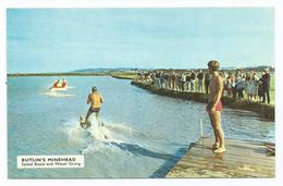 Butlin's Minehead Postcard Rp Speed Boats And Water Skiing Unposted - Minehead