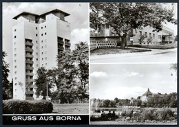 C1810 - Borna - Hochhaus Kulturhaus DSF Schule - Reichenbach - Borna