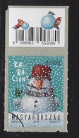 HUNGARY - 2018.  Christmas / Snowman USED!!! - Ensayos & Reimpresiones