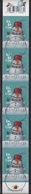 HUNGARY - 2018.  Christmas Strip  / Snowman USED!!! - Usati