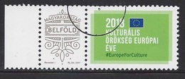 HUNGARY - 2018.  Personalized Stamp With "Belföld" / Label : European Year Of Cultural Heritage Stamp USED!!! - Usati