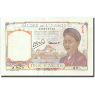 Billet, FRENCH INDO-CHINA, 1 Piastre, Undated (1932-1939), KM:54e, SUP - Indochine
