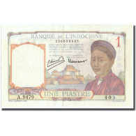 Billet, FRENCH INDO-CHINA, 1 Piastre, Undated (1932-1939), KM:54e, SUP - Indochina