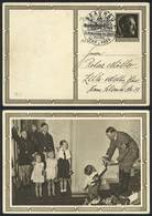 GERMANY: 20/AP/1939, Set Of 5 Postal Cards (PS) Printed For Hitler's 50th Birthday, With Interesting Views, 4 Cards With - Other & Unclassified