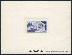 ALGERIA: Sc.264, 1955 Rotary, Deluxe Proof Printed On Imperforate Sheet, Excellent Quality! - Other & Unclassified