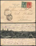 ARGENTINA: Postcard With Partial View Of Buenos Aires, Sent To France On 31/OC/1903 Franked With 6c., VF Quality! - Andere & Zonder Classificatie