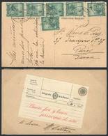 ARGENTINA: Beautiful PC With View Of A Telegram Of The Telégrafo Nacional, Sent From Buenos Aires To France On 5/JA/1906 - Andere & Zonder Classificatie