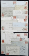 ARGENTINA: 18 Covers Used Mostly Between 1915 And 1917, There Are Nice Cancels, Including A Rare Railway PO Cancel, Low  - Sonstige & Ohne Zuordnung