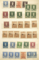 ARGENTINA: OFFICIAL STAMPS: Stockbook With Large Number Of Stamps, Most Unused, The General Quality Is Fine To VF. It In - Collections, Lots & Series