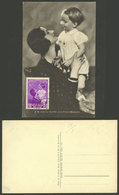 BELGIUM: Queen Astrid & Prince Baudouin, Royalty, Maximum Card Of JUL/1937, VF - Autres & Non Classés