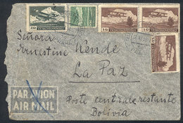 CZECHOSLOVAKIA: Cover Franked With 17.50K., Sent By Air Post To BOLIVIA On 12/NO/1938, On Reverse Praha And Buenos Aires - Otros & Sin Clasificación
