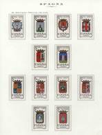 SPAIN: Collection  (1962 To 1996) In 3 Volumes Of Marini Album, Almost Complete, Never Hinged Stamps Of Excellent Qualit - Andere & Zonder Classificatie