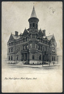 UNITED STATES: FORT WAYNE, Ind.: The Post Office, Ed.J.Murray Jordan, Used In 1906, VF! - Andere & Zonder Classificatie