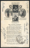 UNITED STATES: BALTIMORE: Official Souvenir Card Of The 20th. Triennial Nat. Saengerfest, Sent To Buenos Aires In 1903,  - Otros & Sin Clasificación