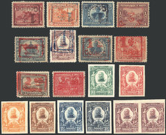 HAITI: Lot Of Old Stamps, Varieties, Several Imperforate, Inverted Surcharges, Etc., VF General Quality! - Haití