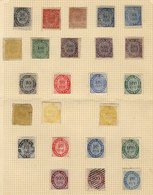 PORTUGUESE INDIA: Old Collection On Album Pages, With Used Or Mint (can Be Without Gum) Stamps, The General Quality Is F - India Portoghese