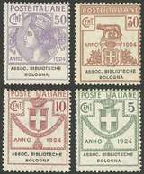 ITALY: Sassone 1/4, Cmpl. Set Of 4 MNH Values, Very Fine Quality, Catalog Value Euros 300. - Sonstige & Ohne Zuordnung