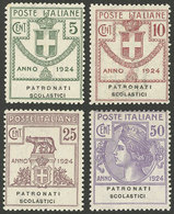 ITALY: Sassone 58/61, Cmpl. Set Of 4 MNH Values, Very Fine Quality, Catalog Value Euros 375. - Autres & Non Classés