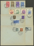 ITALY: 5 Covers With Mixed Frankings And Postmarks Of Of Ljubljana And Agordo Of 1941 And 1942, Respectively, Interestin - Ohne Zuordnung