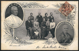 ITALY: The Family Of Pope Pius X, Beautiful PC Sent From Riese To Argentina On 3/JUL/1906, Very Fine Quality! - Autres & Non Classés