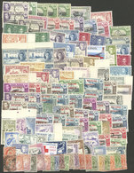 FALKLAND ISLANDS/MALVINAS: Envelope With Large Number Of Stamps, Used Or Mint (ALMOST ALL WITHOUT GUM), Mixed Quality (f - Islas Malvinas