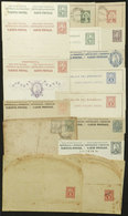 PARAGUAY: 16 Old Postal Stationeries, 2 Illustrated On Back, Most Of Fine To VF Quality! - Paraguay