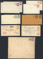 PERU: Attractive Collection In Stockpages Of 179 Old (circa Up To 1920) Postal Stationeries (mint And Used), Many Overpr - Perú