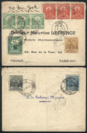 PERU: Cover Sent From Lima To France On 7/FE/1903 Franked With 66c., VF Quality! - Pérou