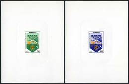 SENEGAL: Sc.603/4, 1983 Rotary Club, Fish, Set Of 2 DELUXE PROOFS, Excellent Quality! - Senegal (1960-...)