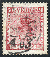 SWEDEN: Sc.12, 1858/62 50ö., Used, VF Quality, Catalog Value US$100 - Otros & Sin Clasificación