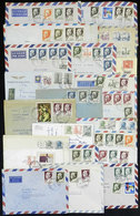 YUGOSLAVIA: 22 Covers Or Cards Sent To Argentina, Mainly In 1970s, Nice Postages! - Other & Unclassified